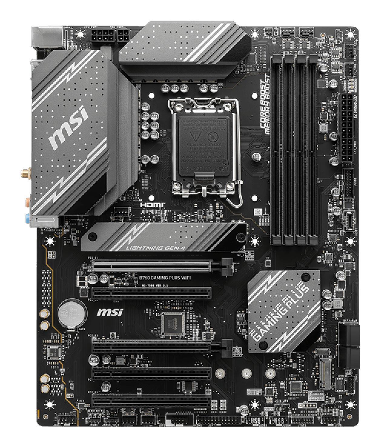 MSI Mainboard B760 Gaming Plus Wifi / 7D98-007R Black