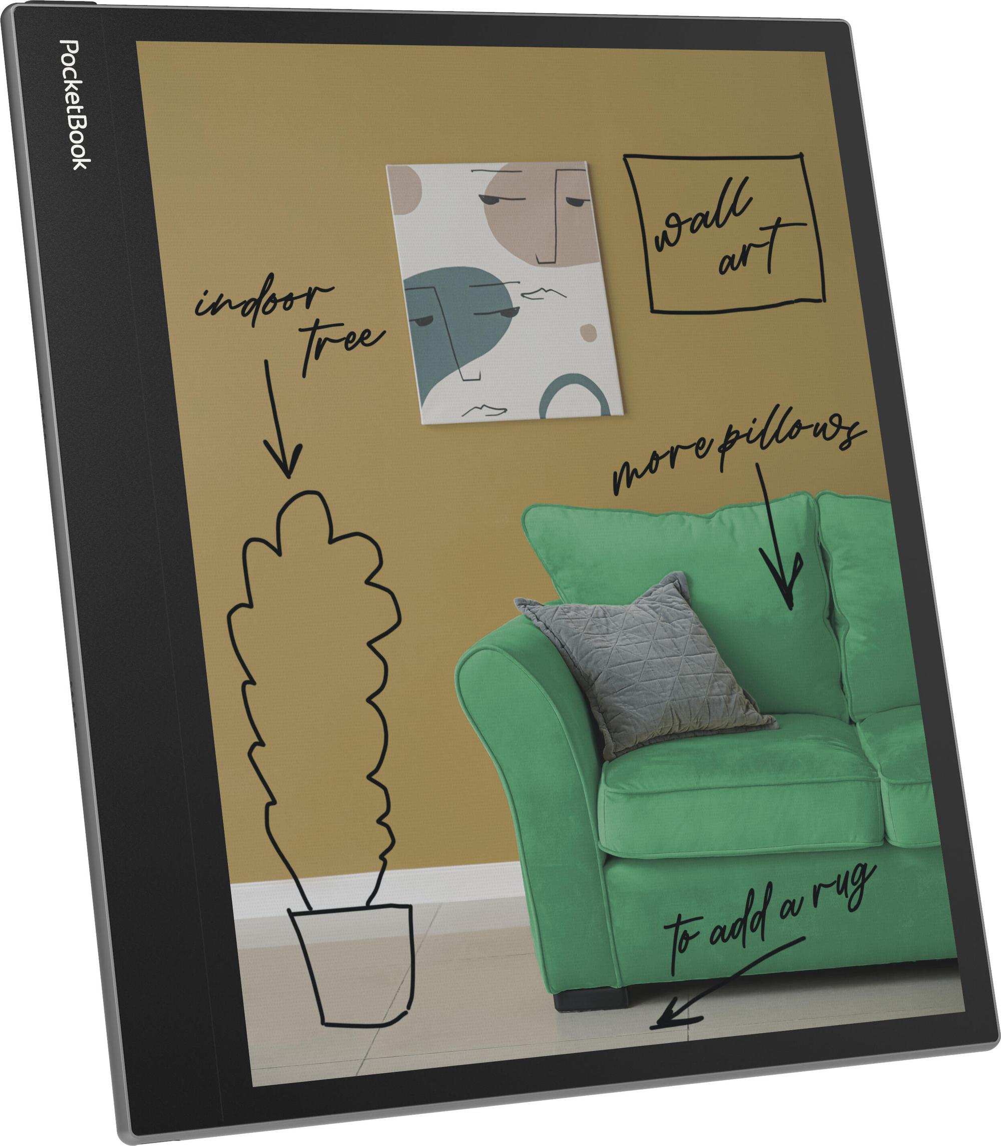 PocketBook lettore di eBook InkPad Eo EU / PB1042-M-WW Nero, grigio XL 26,2 cm (10,3")
