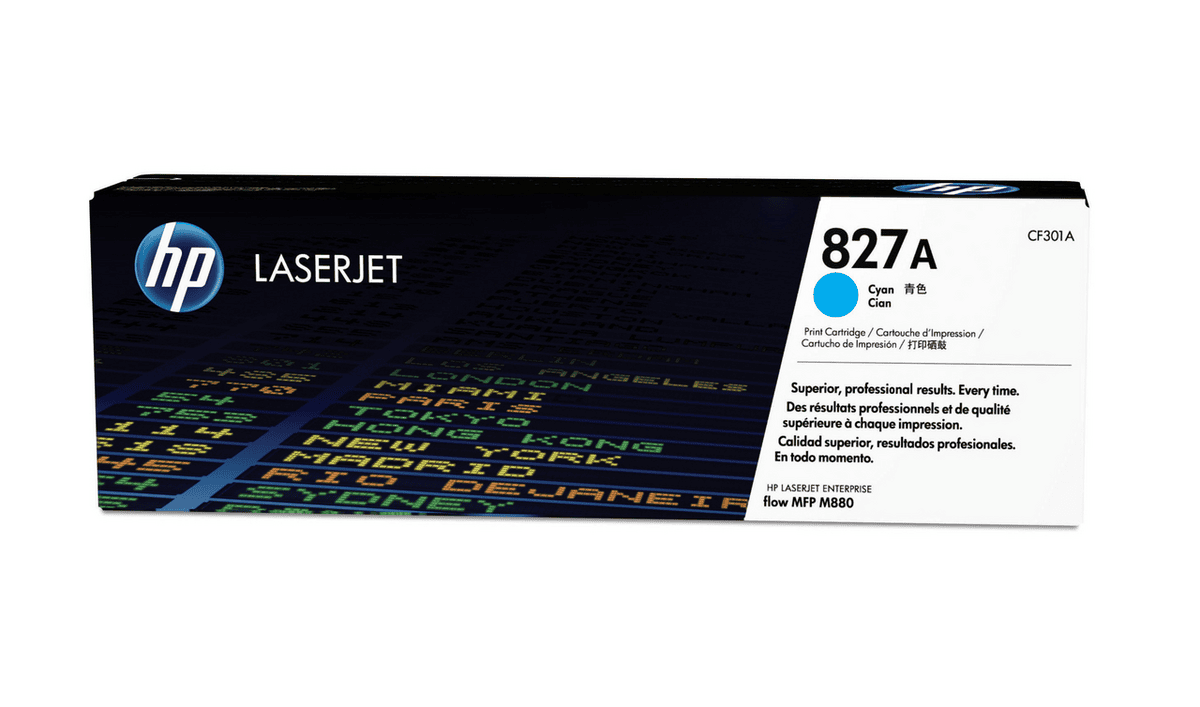 HP Tóner 827A / CF301A Cyan