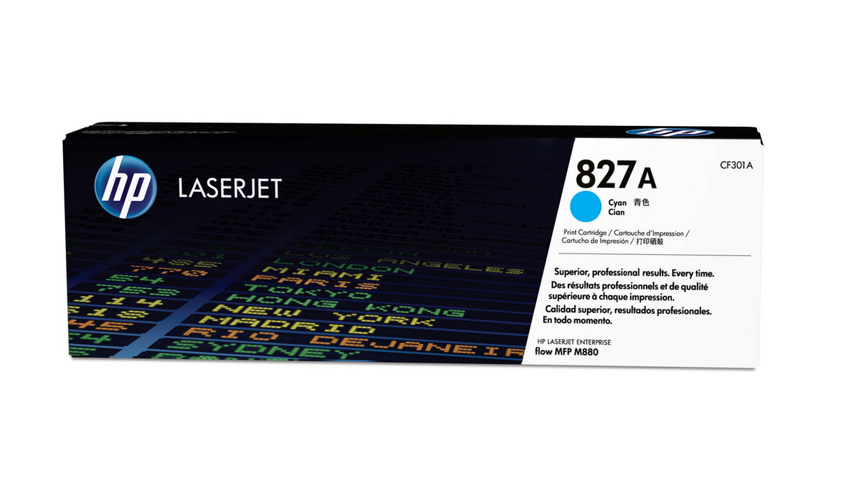 HP Tóner 827A / CF301A Cyan