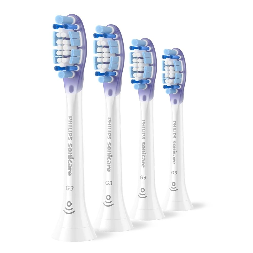 Philips Brosse à dents sonique Sonicare G3 Premium Gum Care / HX9054/87 Blanc 4-Pack