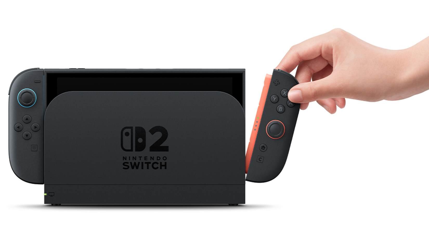 Nintendo Console Switch 2 / 10015151 Black 20.1 cm (7.9")