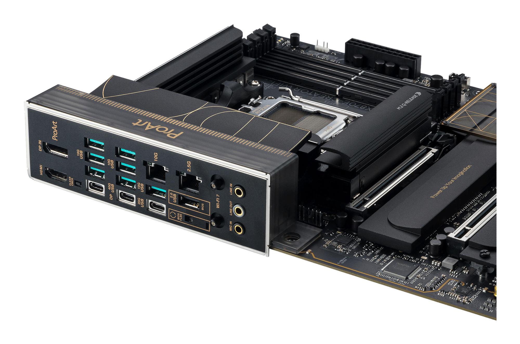 ASUS Placa base ProArt X870E-Creator WiFi / 90MB1IG0-M0EAY0 Negro