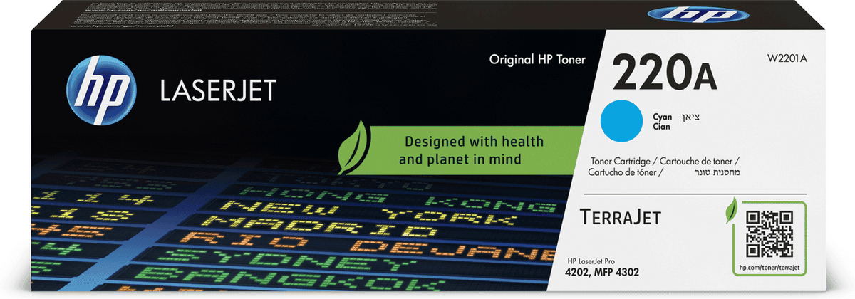 HP Toner 220A / W2201A Cyan