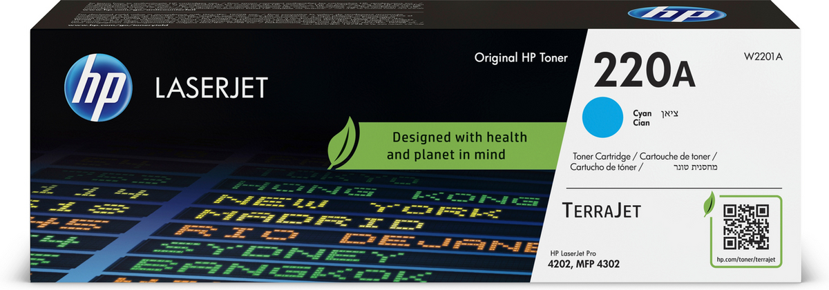 HP Toner 220A / W2201A Cyan