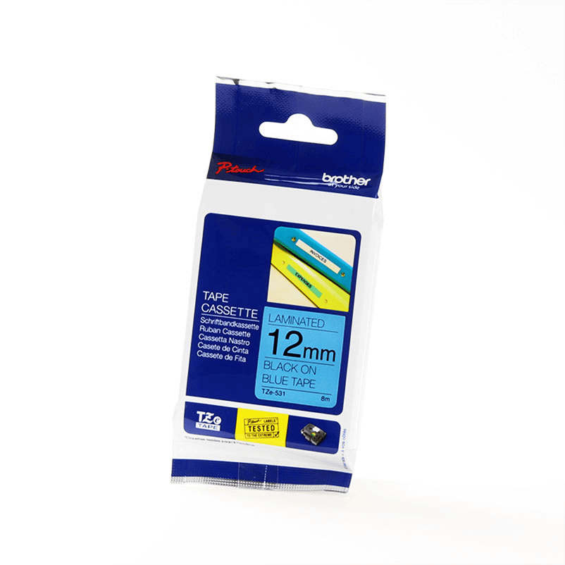 Brother Ribbon TZE-531 / TZE531 Black on Blue