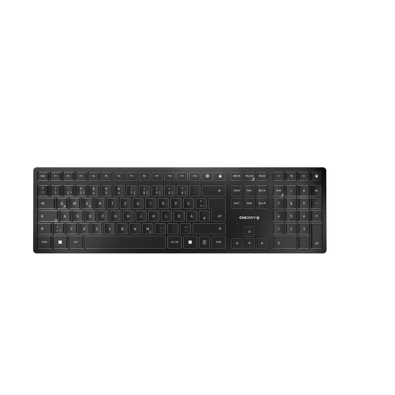 CHERRY Tastiera JK9100K / JK-9100DE-2 Nero
