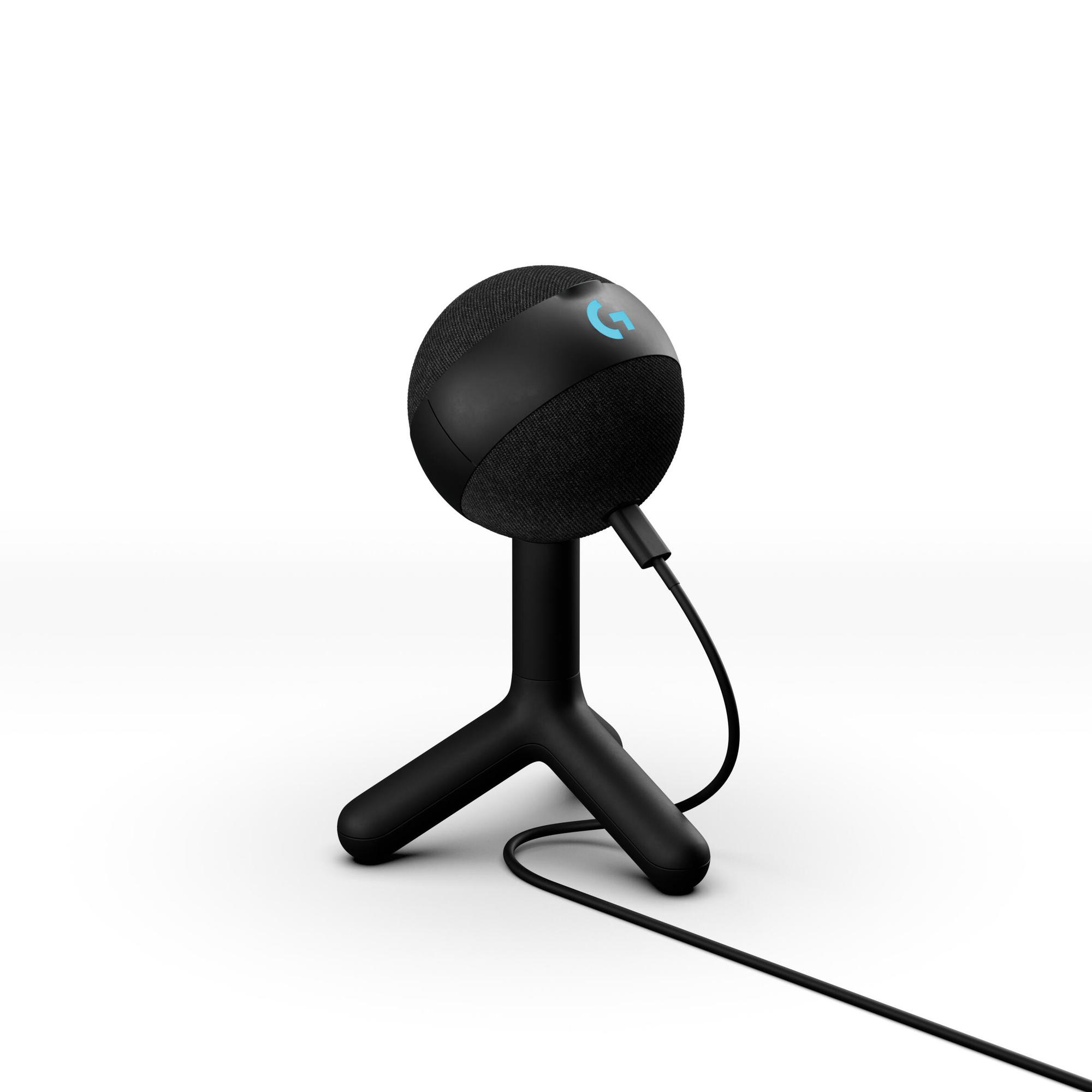 Logitech Micro Yeti Orb Lightsync / 988-000551 Noir