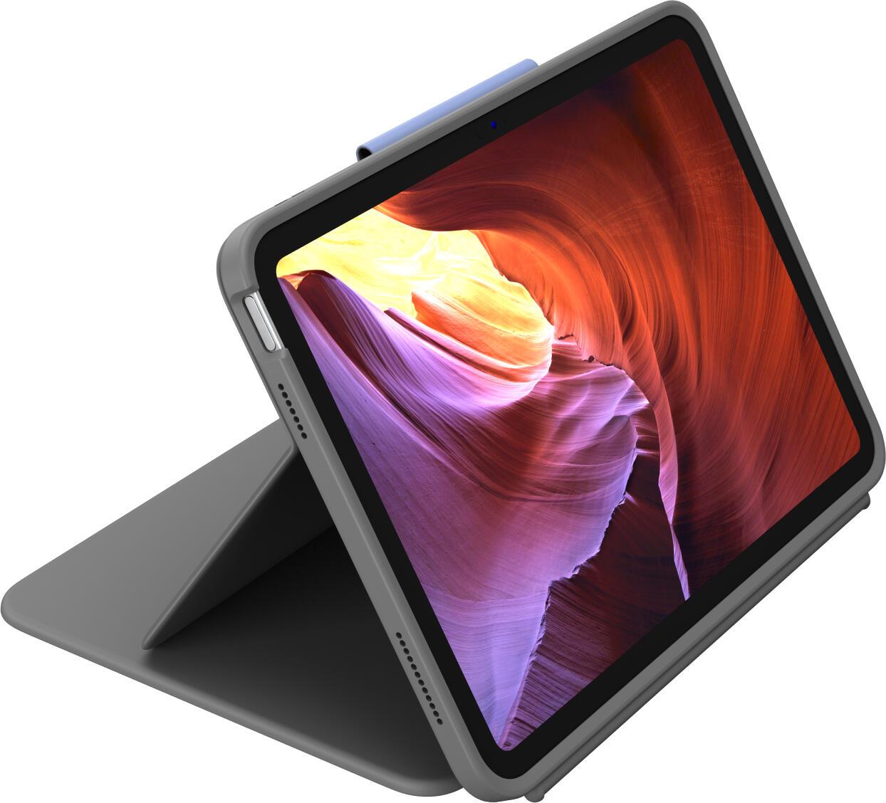 Logitech Coperchio e tastiera Rugged Folio iPad / 920-011200 Grafite
