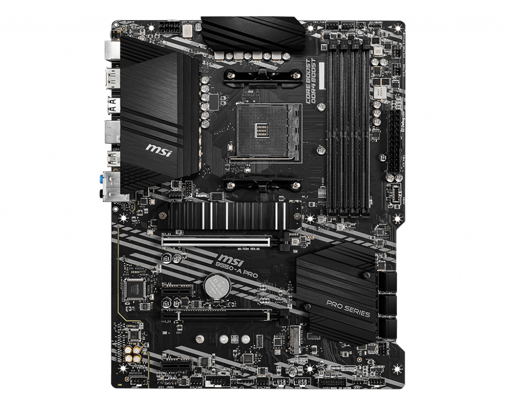 MSI Mainboard B550-A PRO / 7C56-002R Schwarz