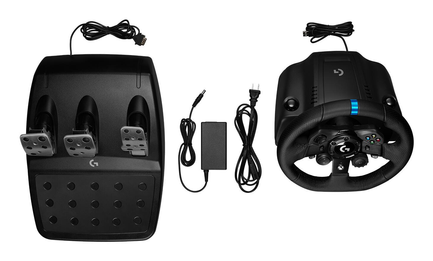 Logitech Contrôleur G923 Wheel und Pedals PS/PC / 941-000149 Noir