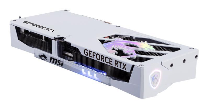 MSI Tarjeta gráfica RTX 5070 Ti 16G GAMING TRIO OC / V531-057R Blanco