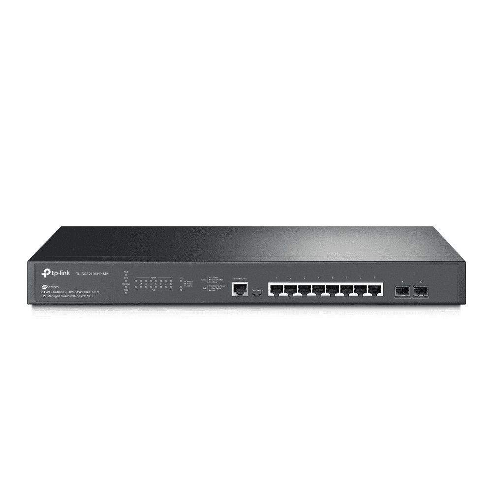 TP-LINK Switch SG3210XHP / TL-SG3210XHP-M2 Schwarz TP-LINK Switch SG3210XHP / TL-SG3210XHP-M2 Schwarz