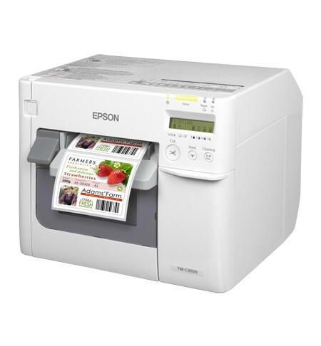 Epson Imprimante d'étiquettes TM C3500 / C31CD54012CD BK,C,M,Y