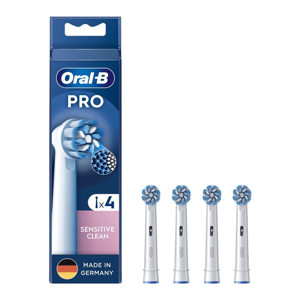 Oral-B Aufsteckzahnbürste 4x Sens / 860809 Weiß 4-Pack