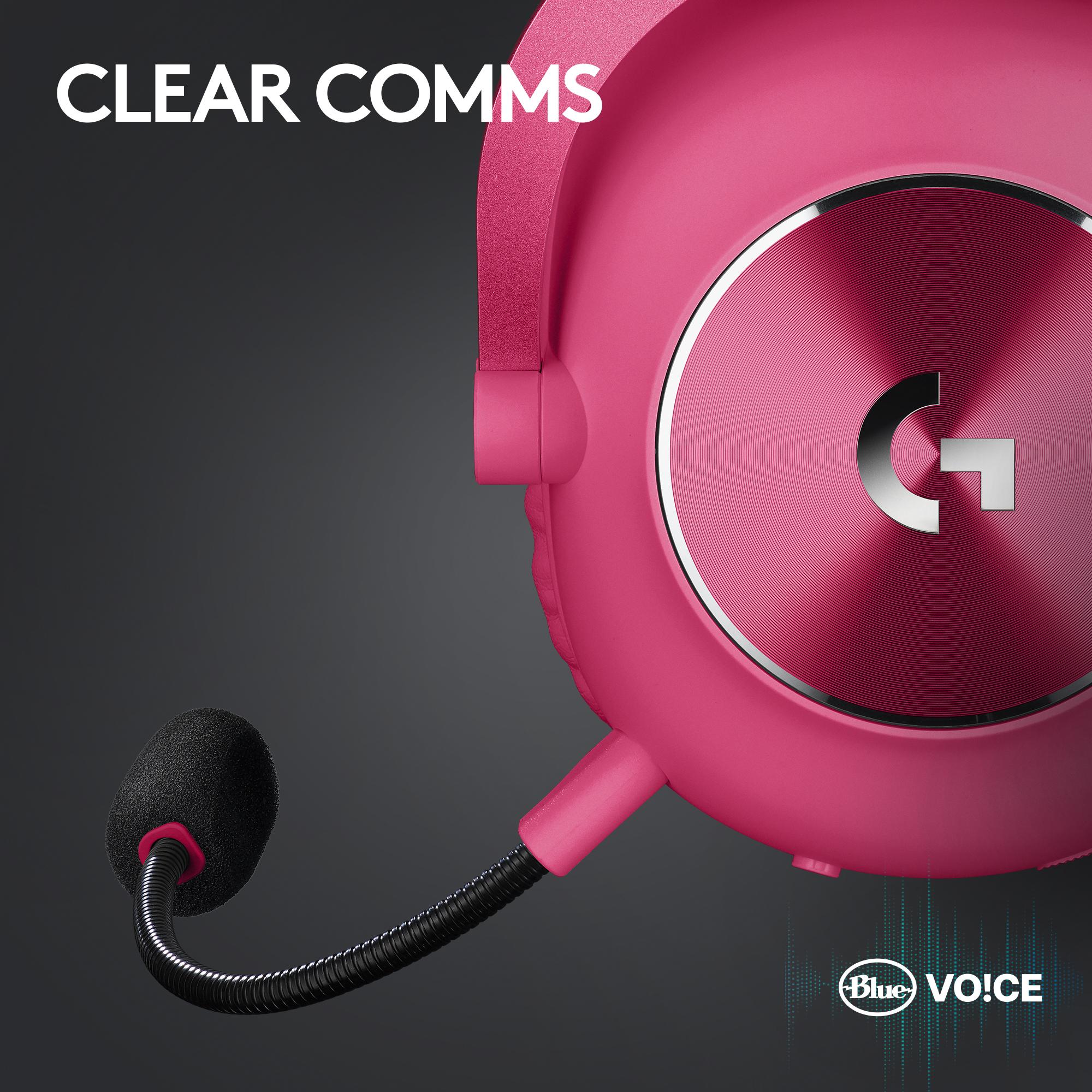 Logitech Headset Pro X 2 Lightspeed / 981-001275 Magenta