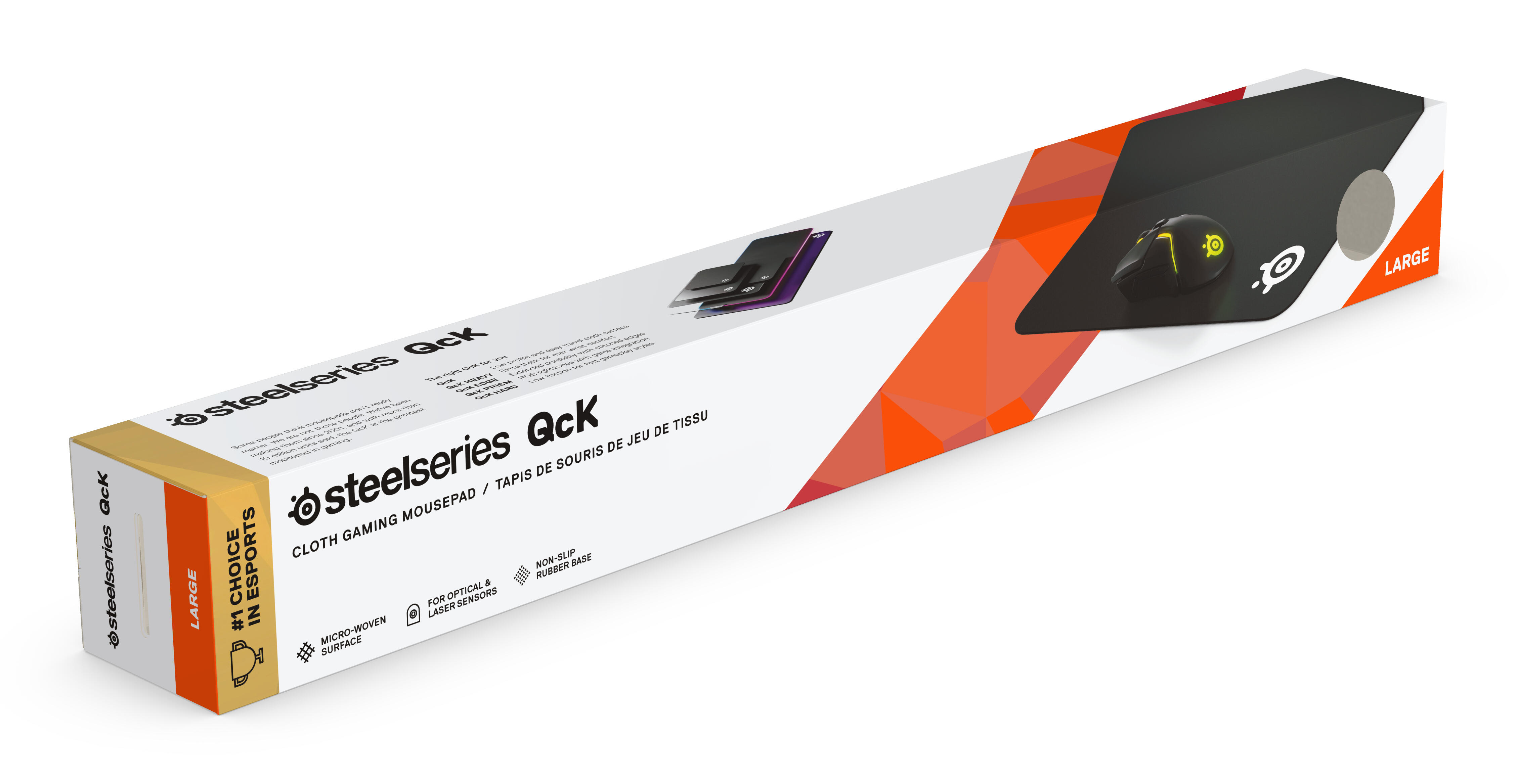Steelseries Alfombrilla de ratón QcK Small / 63005 Negro