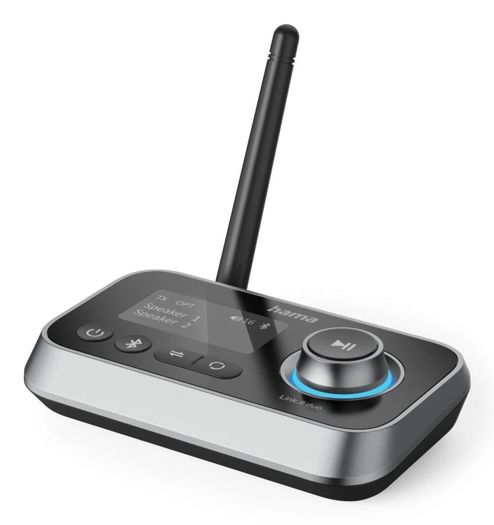 Hama Adaptateur Bluetooth Link.it duo / 00205322 Noir