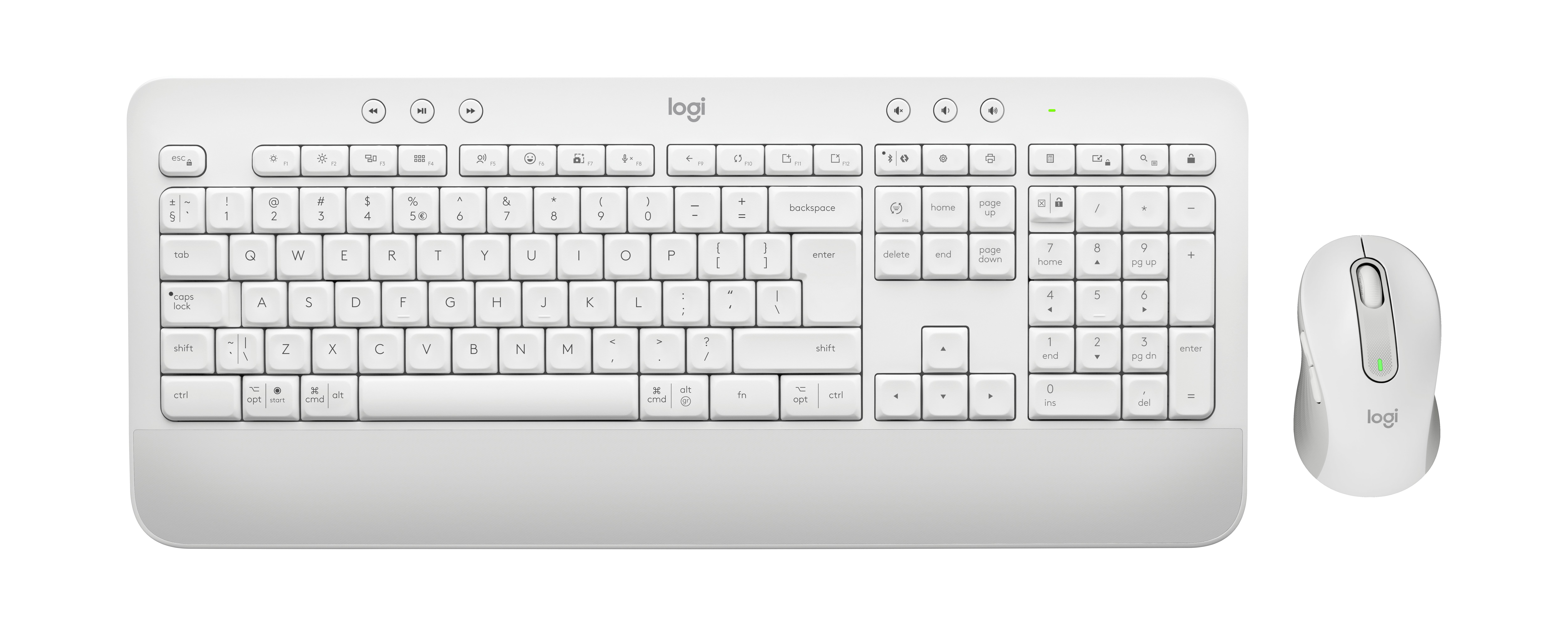 Logitech Keyboard ZMK650 / 920-011022 White