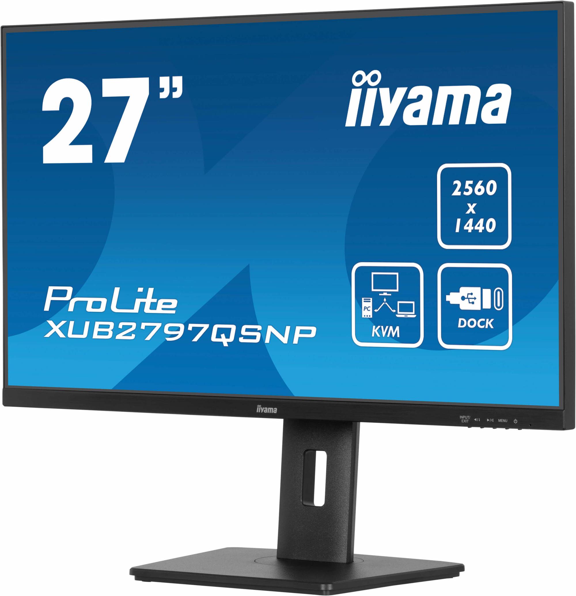 iiyama Monitor XUB2797QSNP-B1 / XUB2797QSNP-B1 Negro 68,6 cm (27")