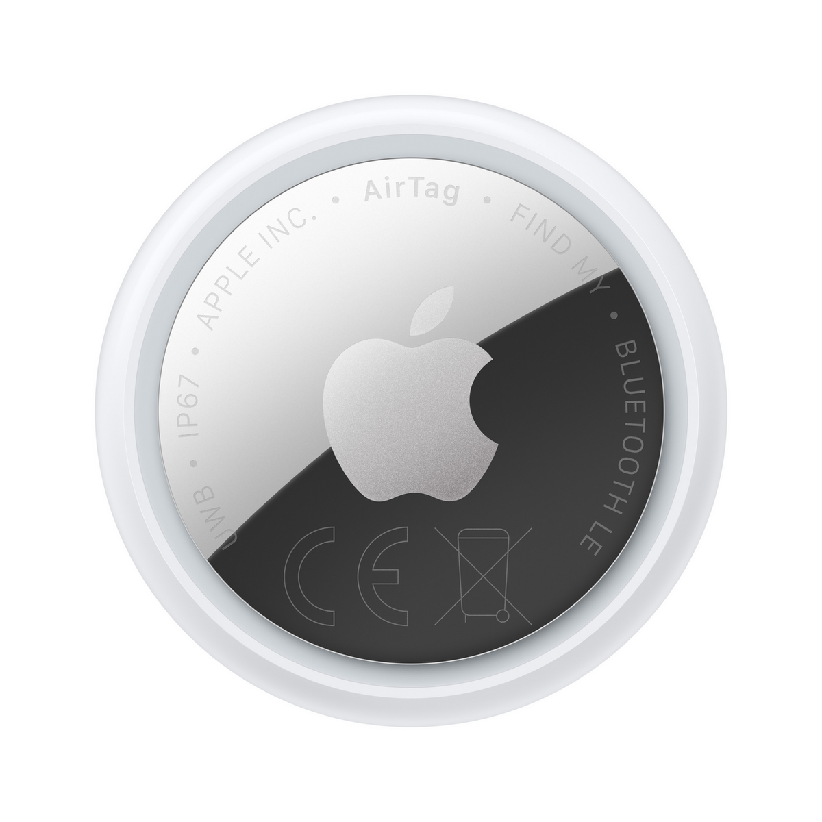 Apple Tracker / Ortungsgerät Airtag 2.Gen / MFEA4ZM/A Weiß 4-Pack