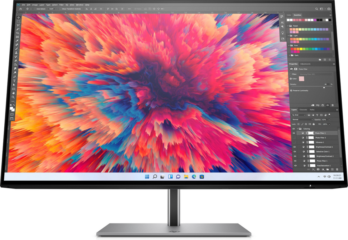 HP Monitor 4Q8N4AA / 4Q8N4AA#ABB Black (23.8 ")