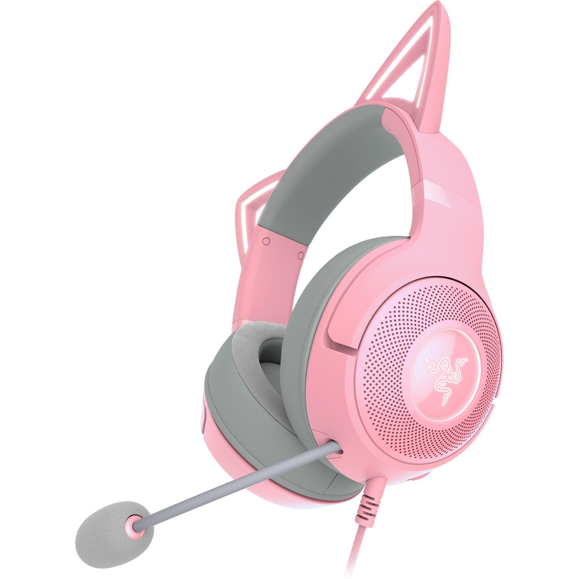 Razer Headset Kraken Kitty V2 / RZ04-04730200-R3M1 Rosé