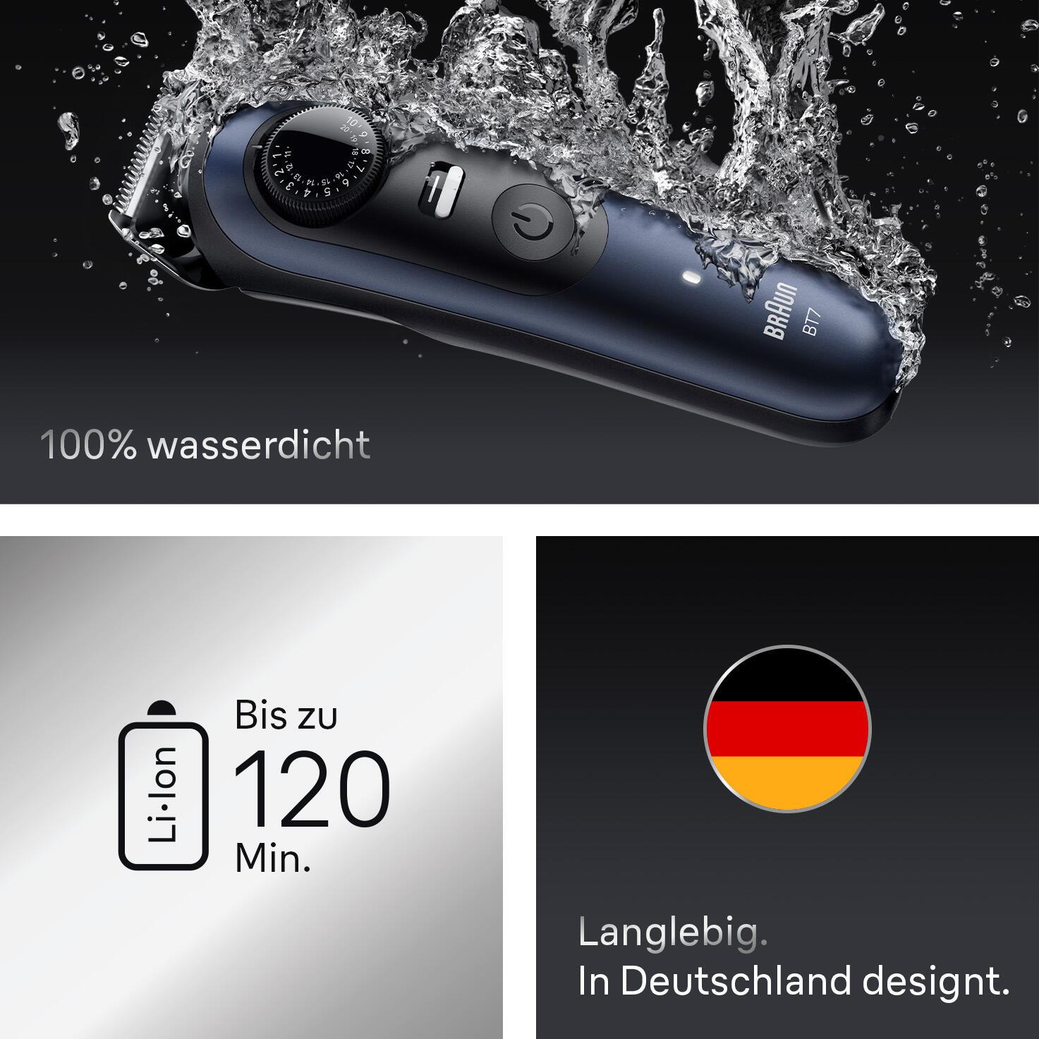 Braun Rasoir Series 7 BT7520 / 244909 Noir, bleu