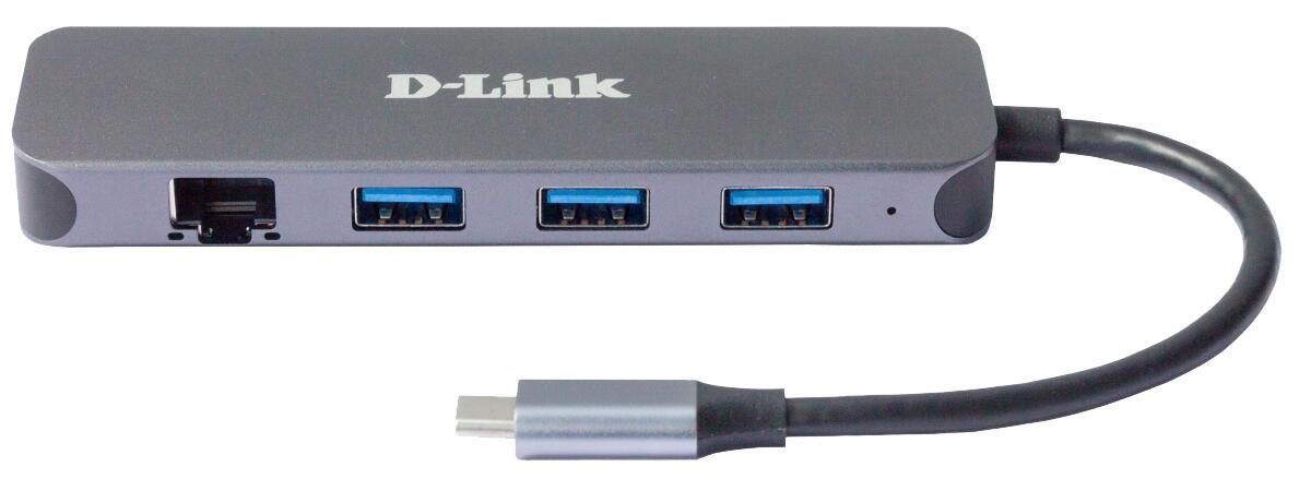 D-Link USB hub DUB-2334 / DUB-2334 Grey