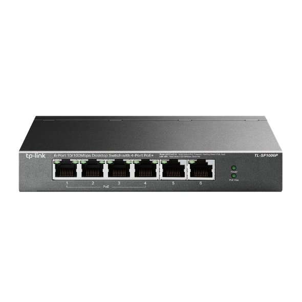 TP-LINK Switch SF1006P / TL-SF1006P Black