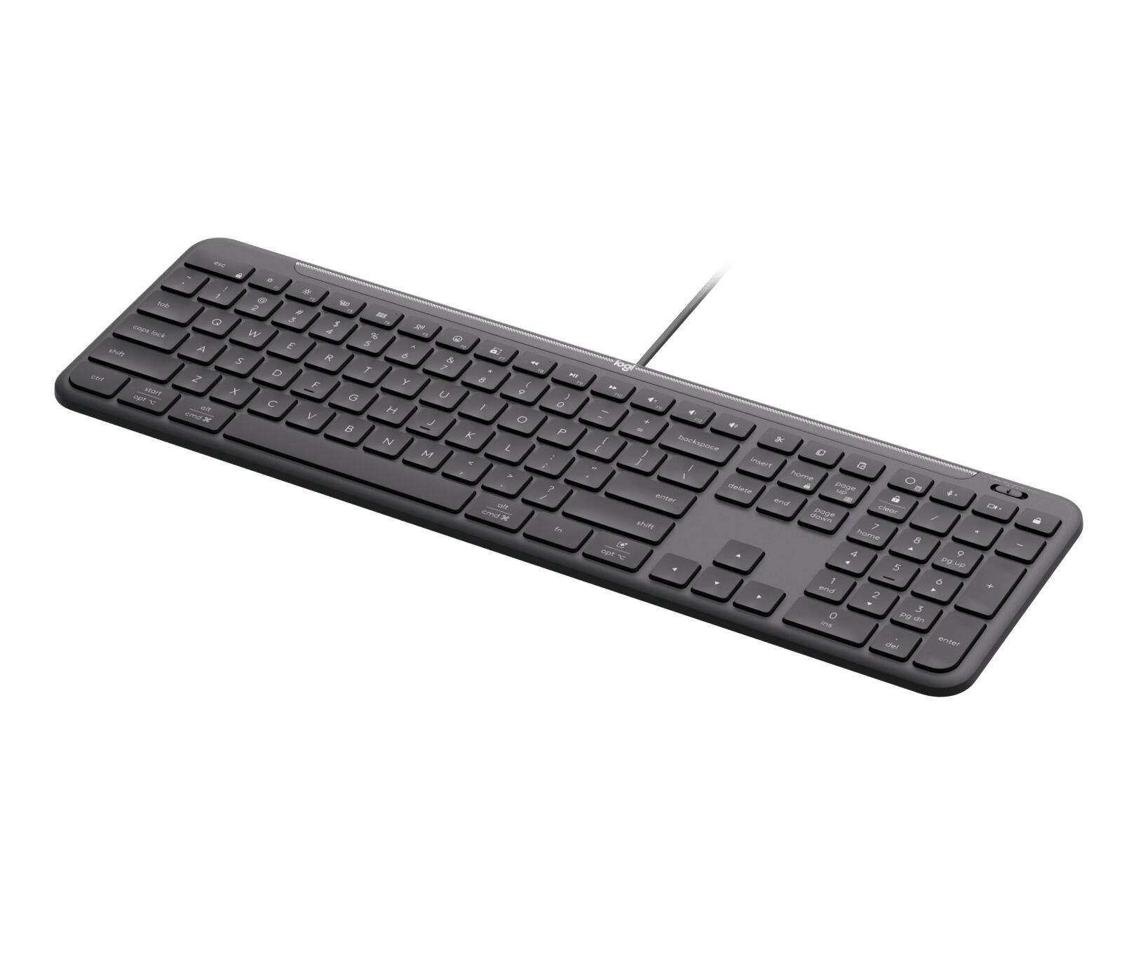 Logitech Clavier Signature Slim Wired K620 DE / 920-013327 Graphite