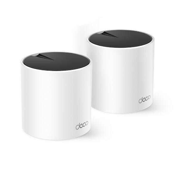 TP-Link Mesh-WLAN-System X55 / DECO X55(2-PACK) Weiß Doppelpack