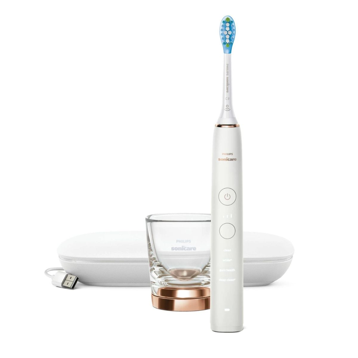 Philips Brosse à dents Sonicare  DiamondClean 9000 / HX9911/27 Blanc