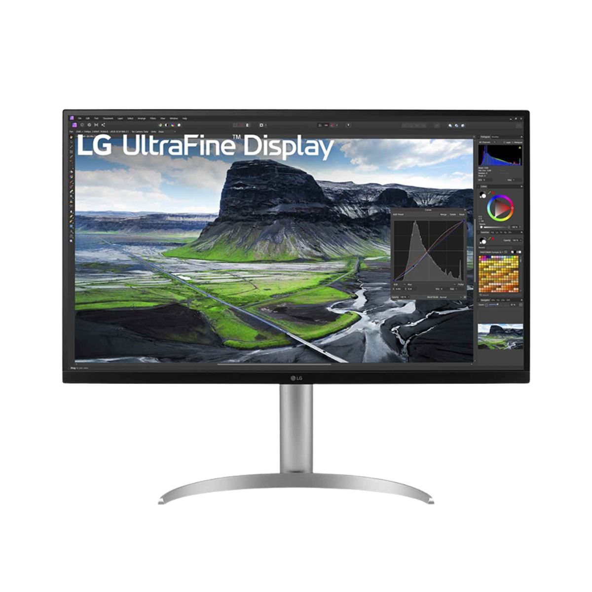 LG Monitor UltraFine 32UQ850V-W / 32UQ850V-W.AEU Weiß