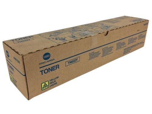Konica Minolta Toner TN622Y / A5E7251 Giallo (A5E725J)