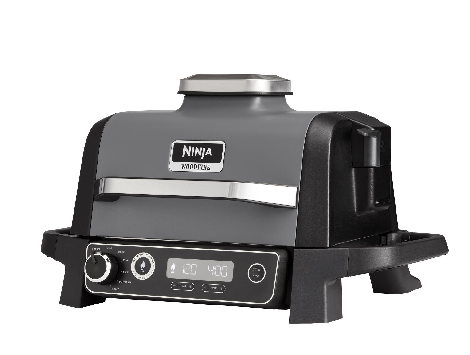 SharkNinja elektrischer Grill Ninja Woodfire / OG701EU Schwarz