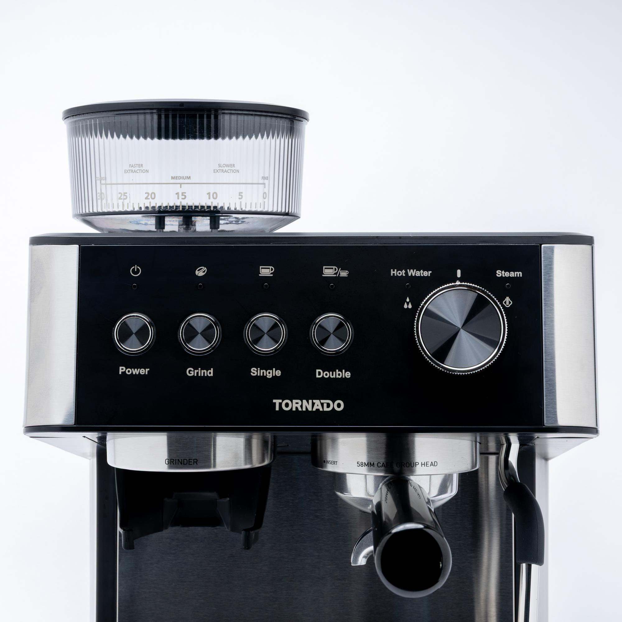 TORNADO Máquina Portafiltro TCM5431-GS Plata