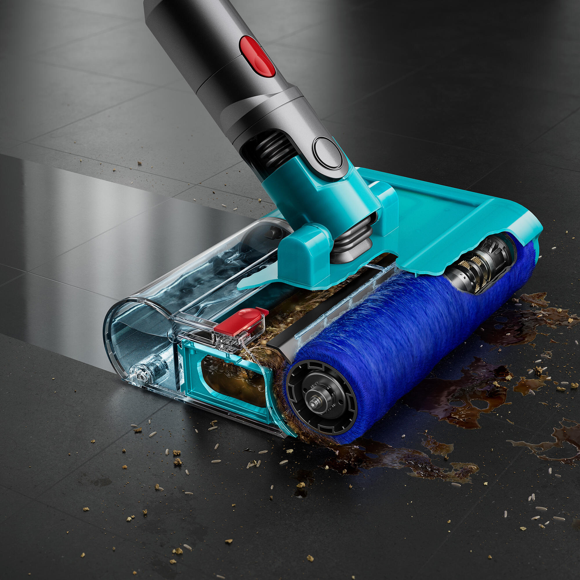 Dyson Aspirateur à main V15s Detect Submarine / 448798-01 Nickel, jaune