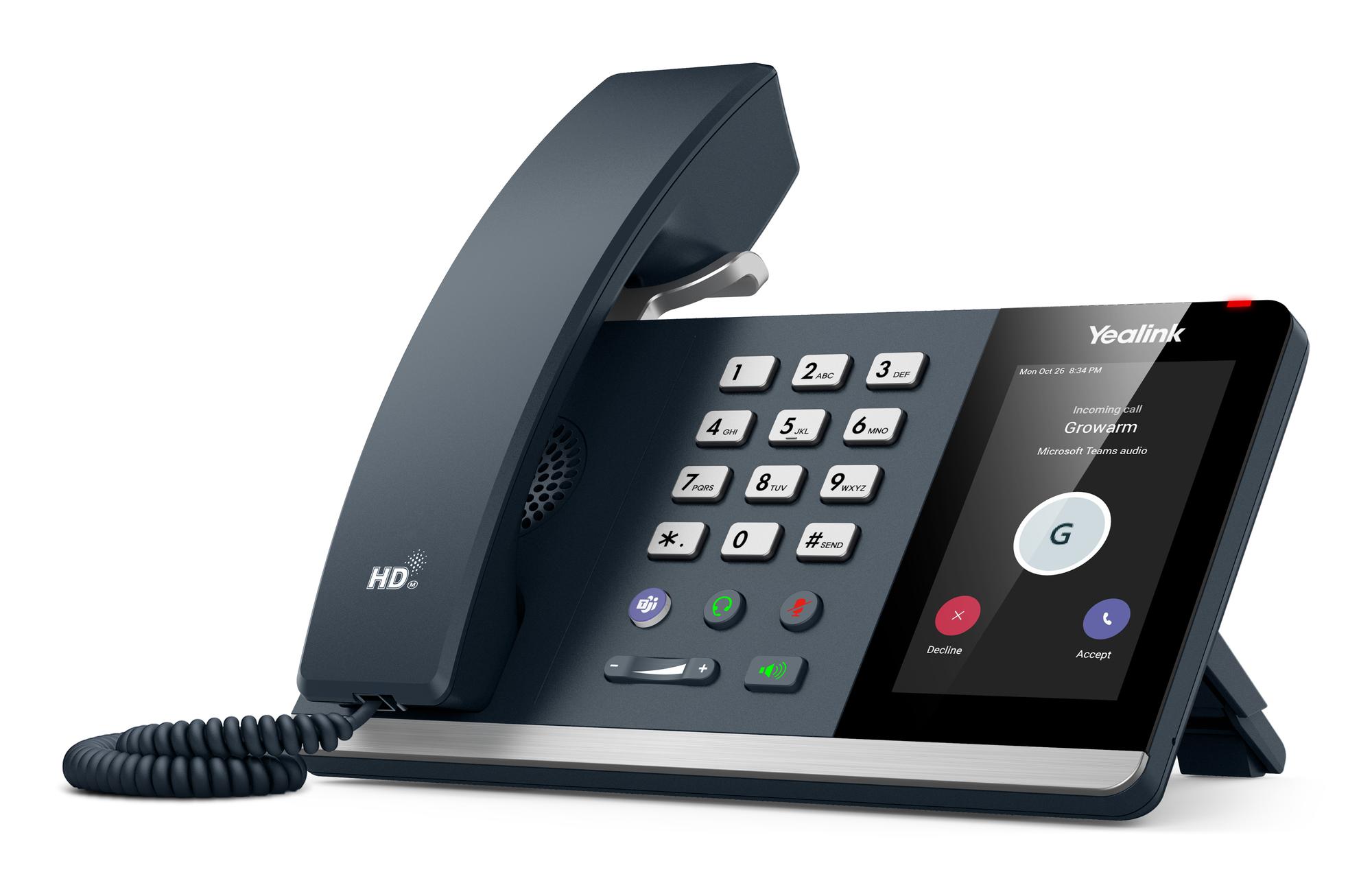 Yealink Telefono MP54 / MP54-TEAMS Grigio