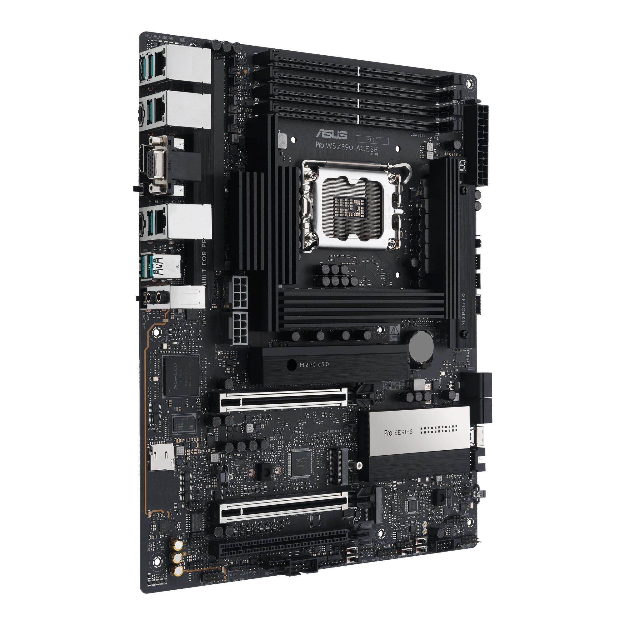 ASUS Placa base PRO WS Z890-ACE SE / 90MB1JC0-M0EAY0 Negro