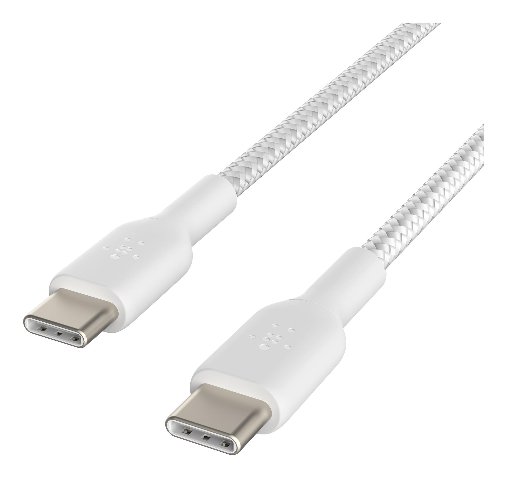 Belkin Cables USB-C 1m / CAB004BT1MWH2PK White
