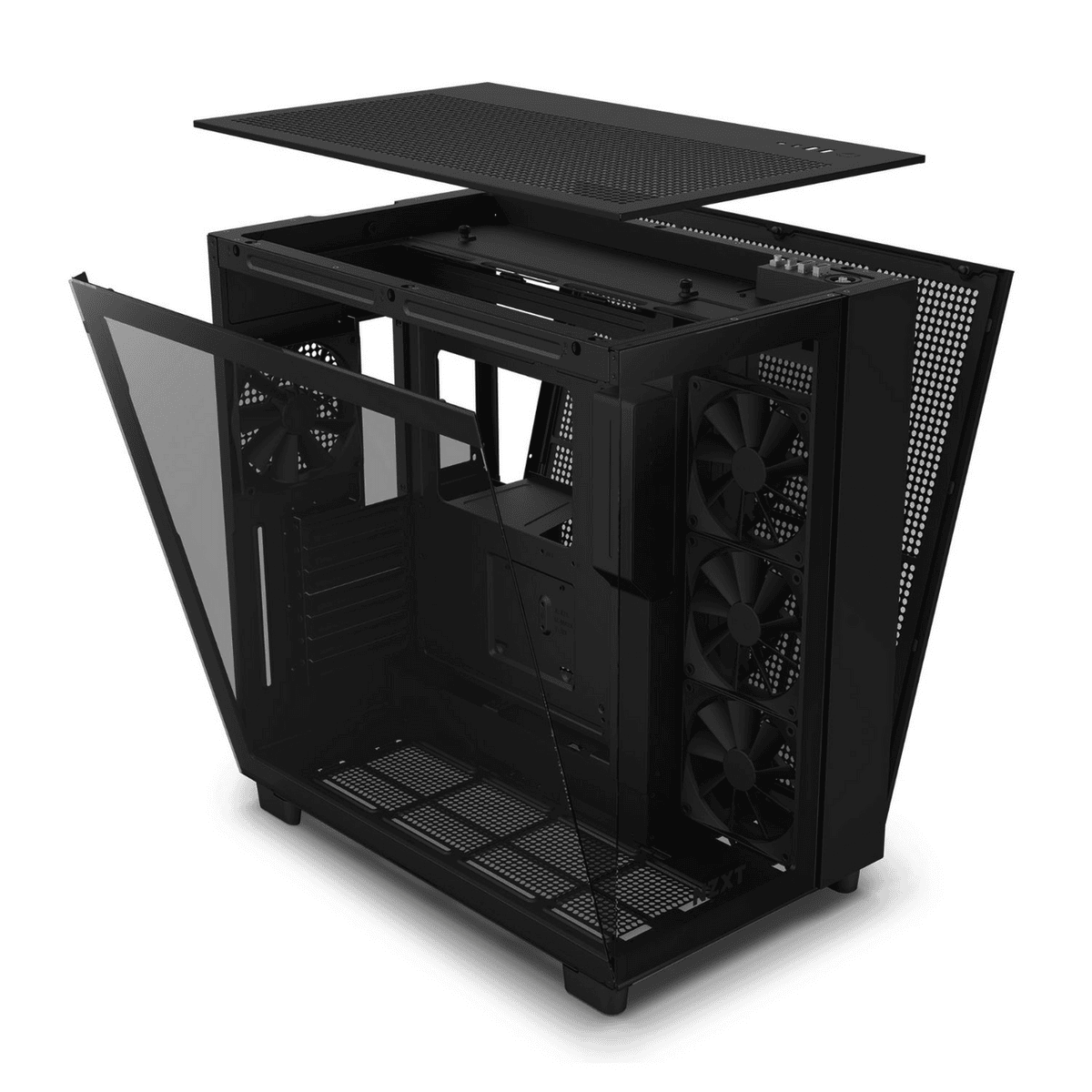NZXT Carcasa de PC H9 Flow / CM-H91FB-01 Negro NZXT Carcasa de PC H9 Flow / CM-H91FB-01 Negro