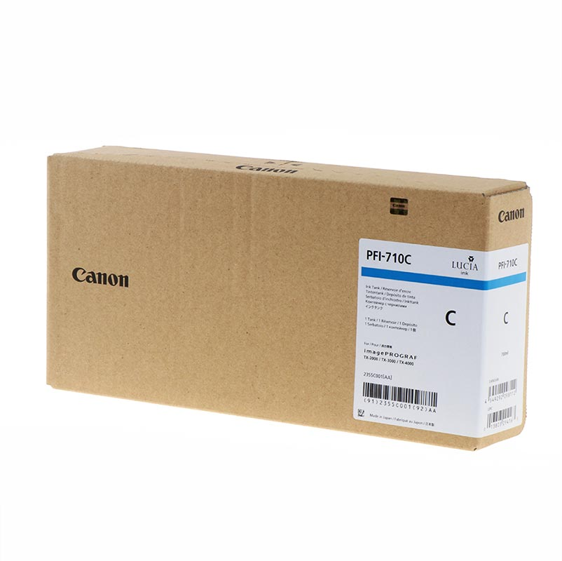 Canon Tinte PFI-710C / 2355C001 Cyan XL
