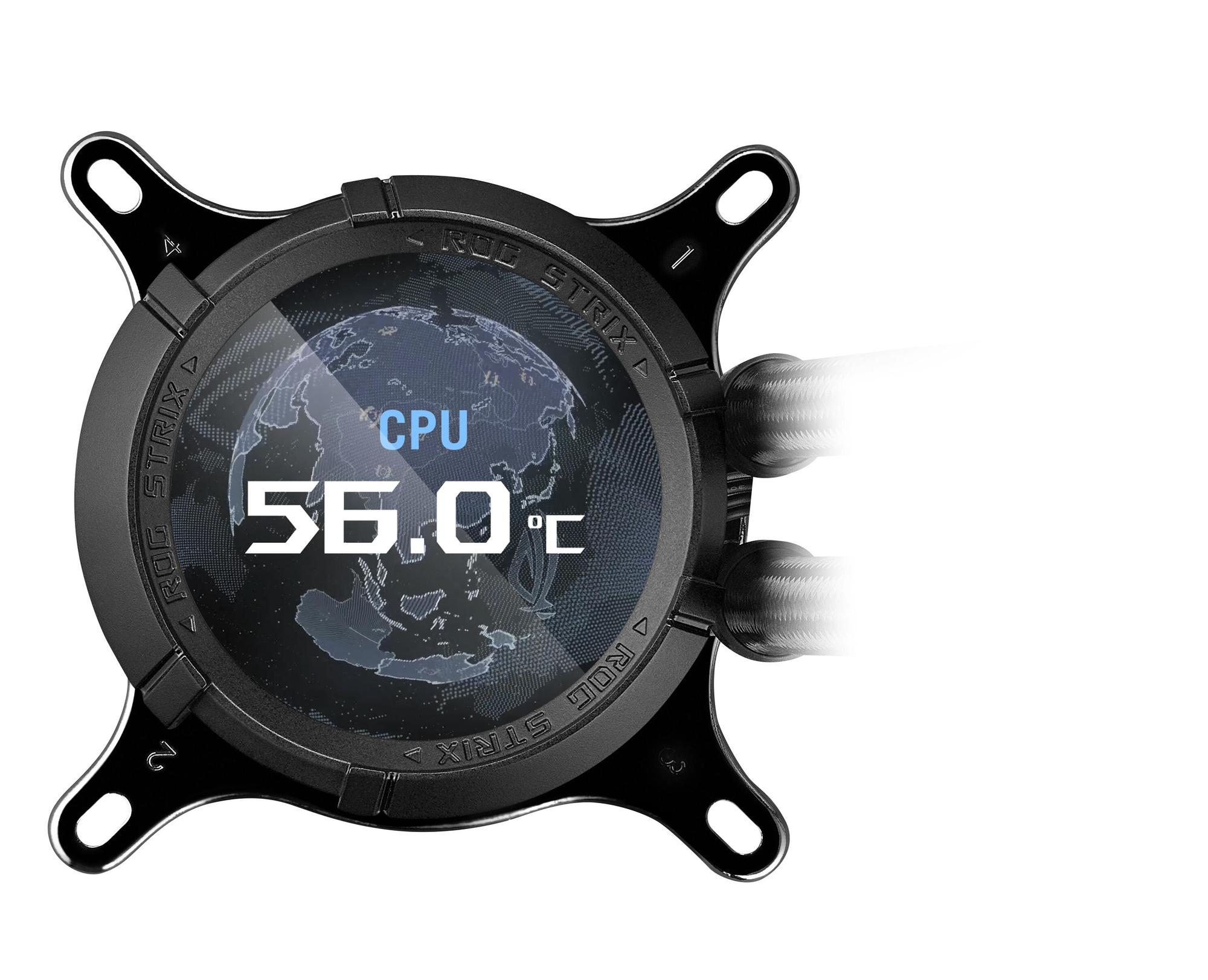 ASUS Raffreddamento ad acqua ROG Strix LC III 360 ARGB LCD / 90RC00W1-M0UAY0 Nero XL