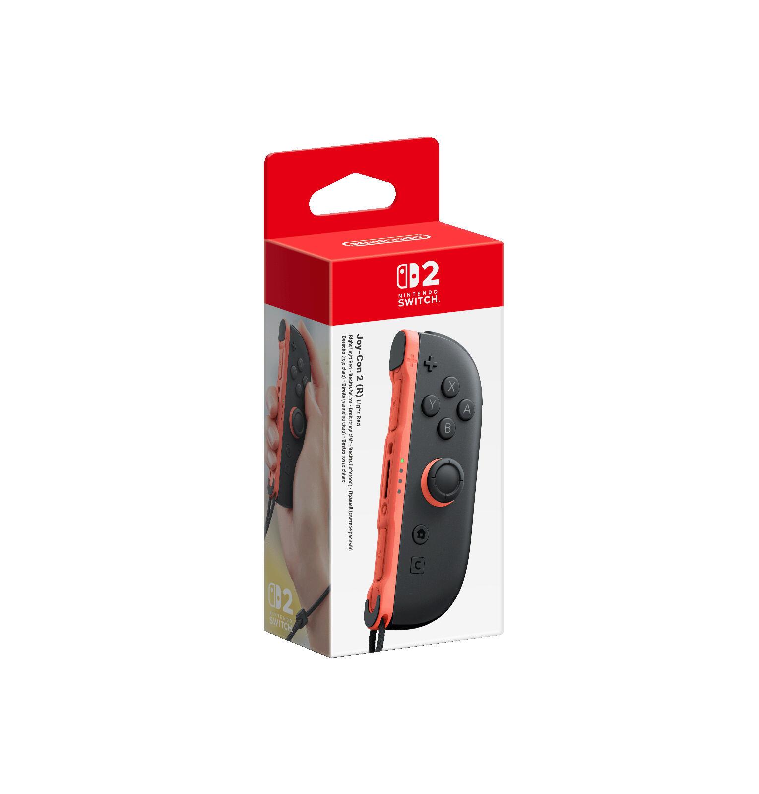 Nintendo Controllore Switch 2 Joy-Con R / 10015101 Nero, rosso