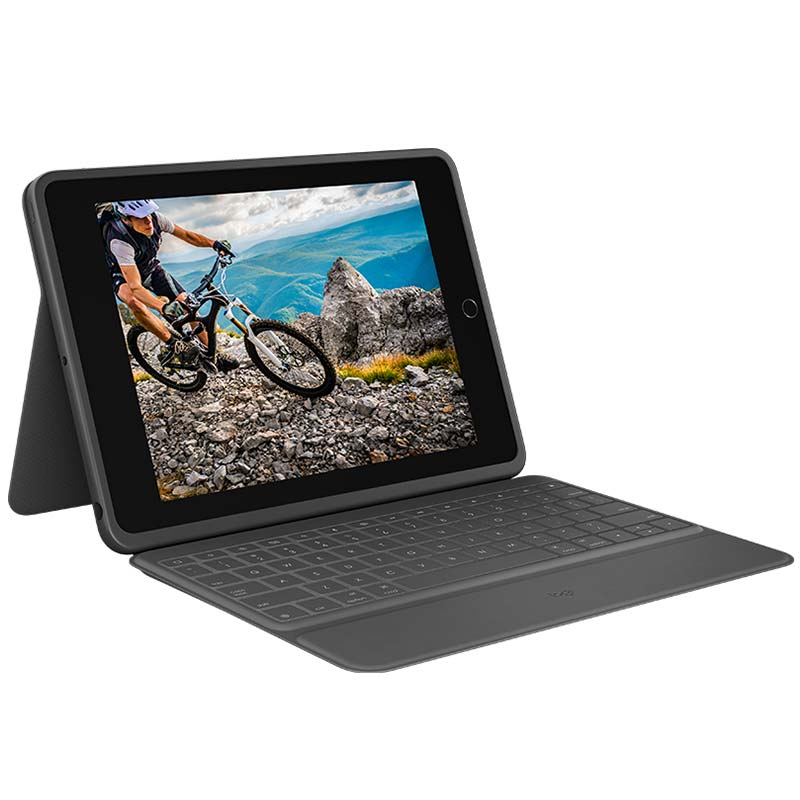 Logitech Tapa y teclado Rugged Folio / 920-009313 Negro
