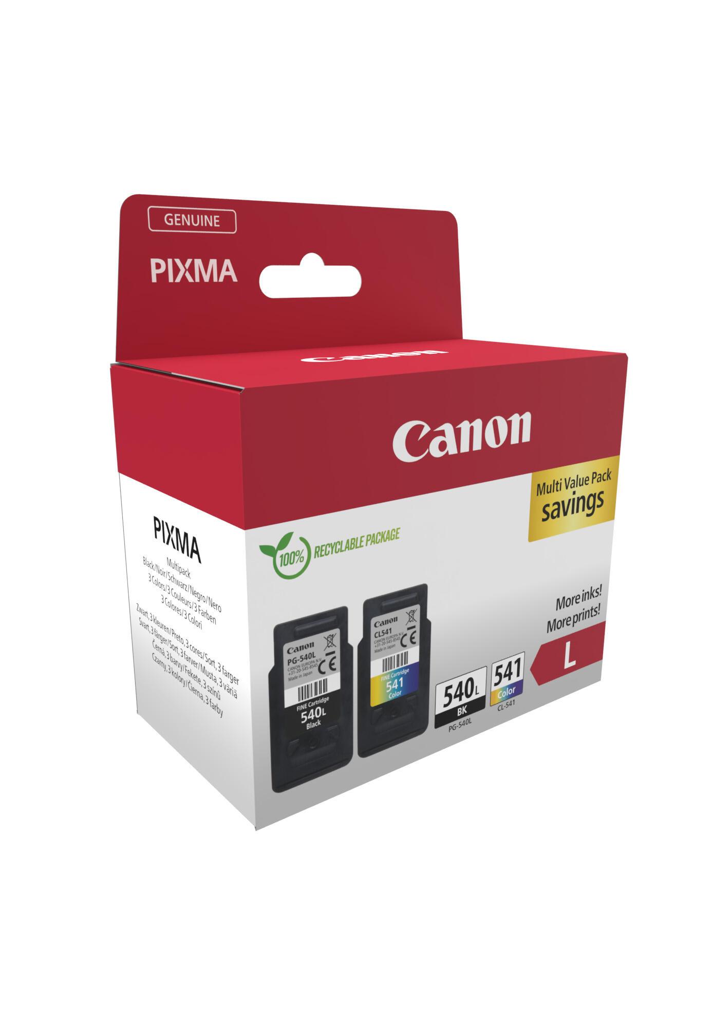 Canon Encre PG540L/CL541XL / 5224B013 BK,C,M,Y XL Multipack