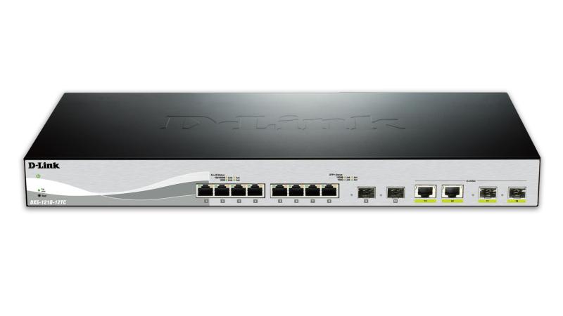 D-Link Switch DXS 1210-12TC / DXS-1210-12TC/E Noir, argent