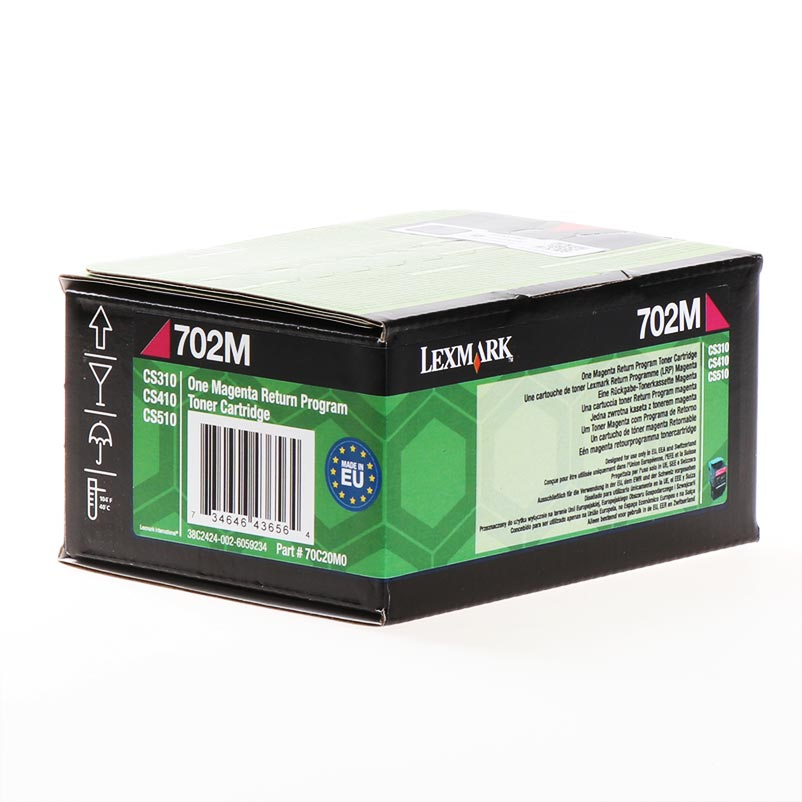 Lexmark Toner 702M / 70C20M0 Magenta