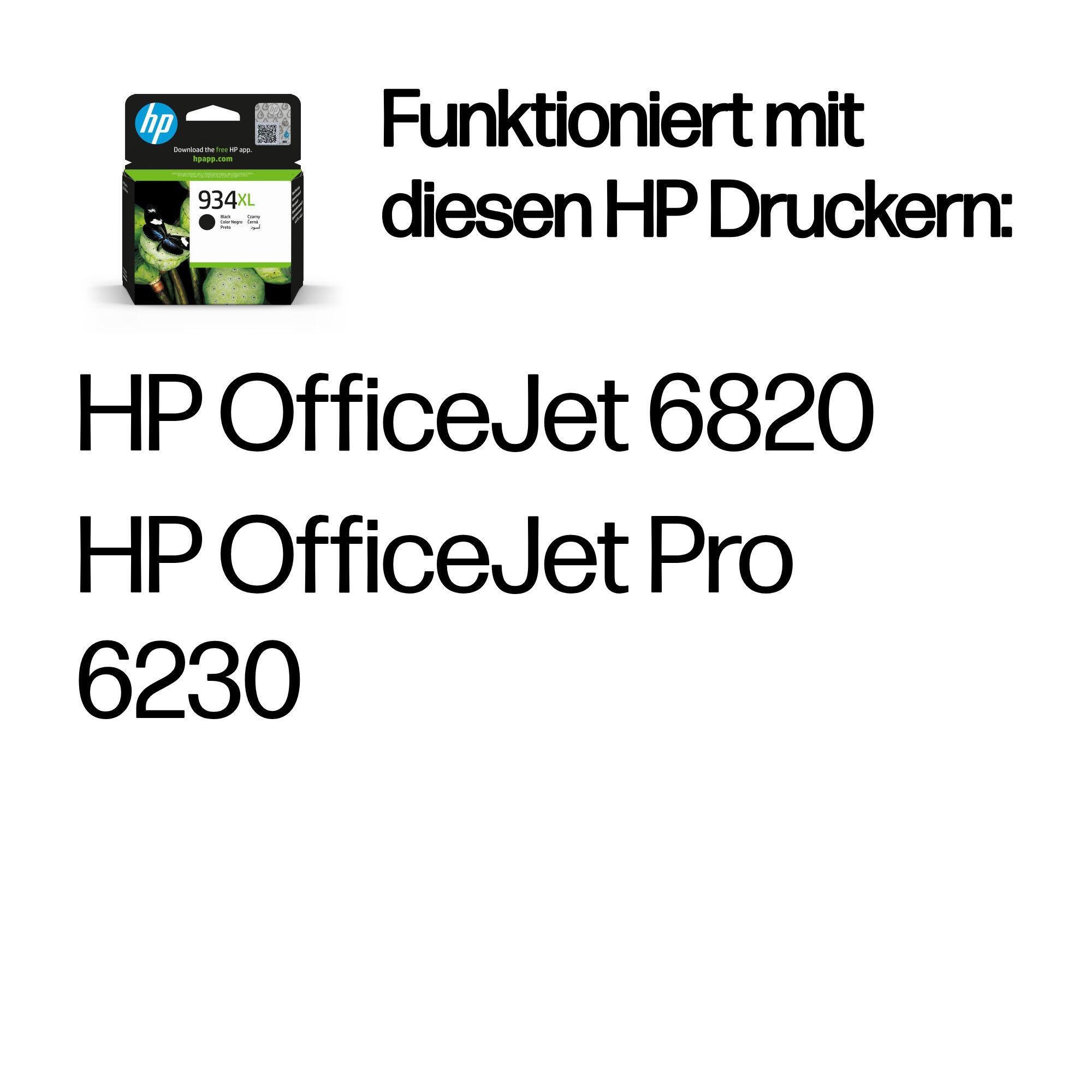 HP Inchiostro 934XL / C2P23AE Nero XL